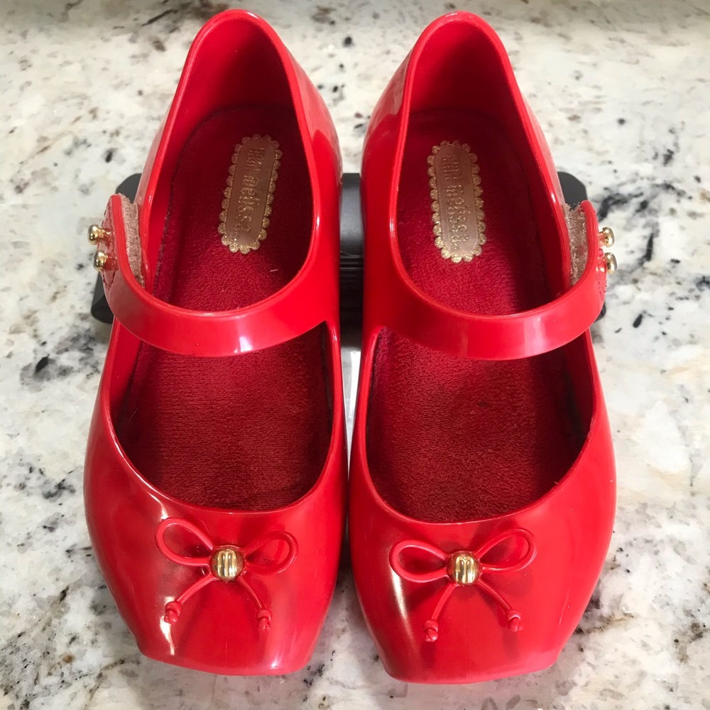 Red ballerina mini Melisa girl shoes